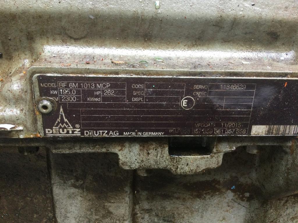 Deutz BF6M1013MCP USED