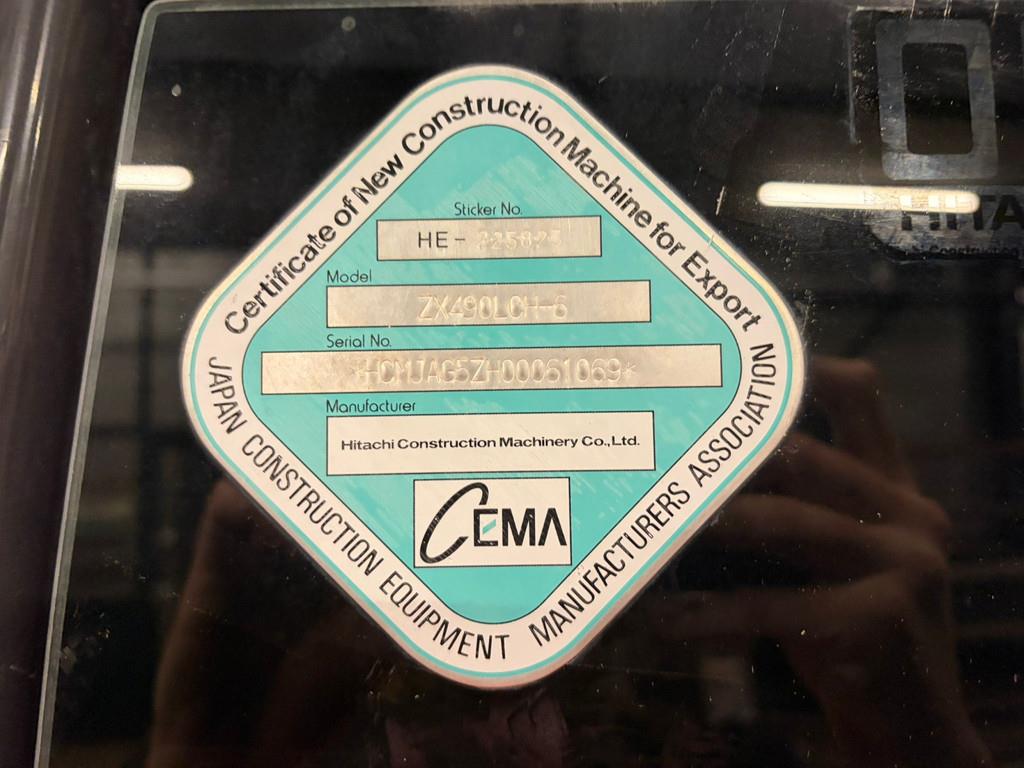 Hitachi ZX490 LCH-6-MN