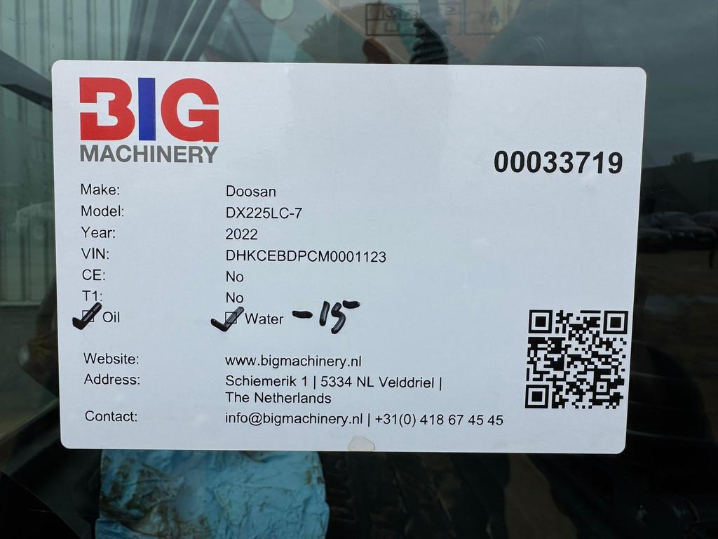 2022 دووسان DX225LC-7-45848761