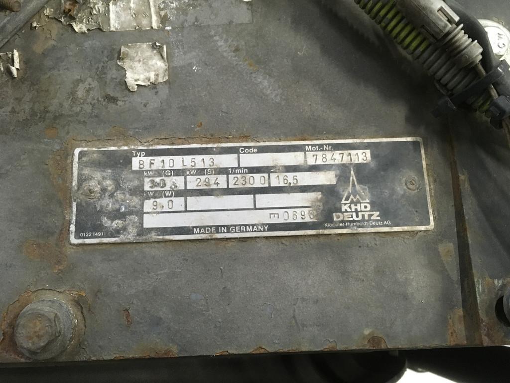 Deutz BF10L513 USED