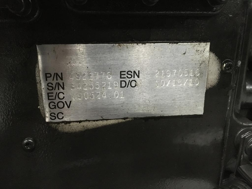 Cummins QSL9 CPL8641 USED