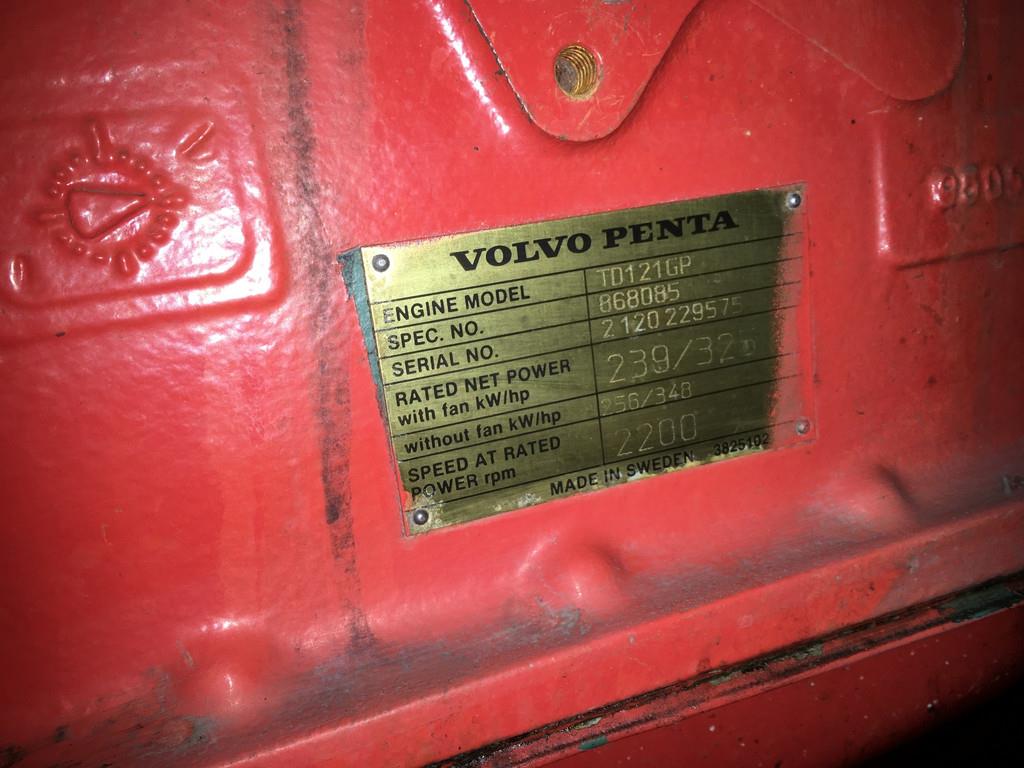 Volvo TD121GPB POMP 580M³H USED