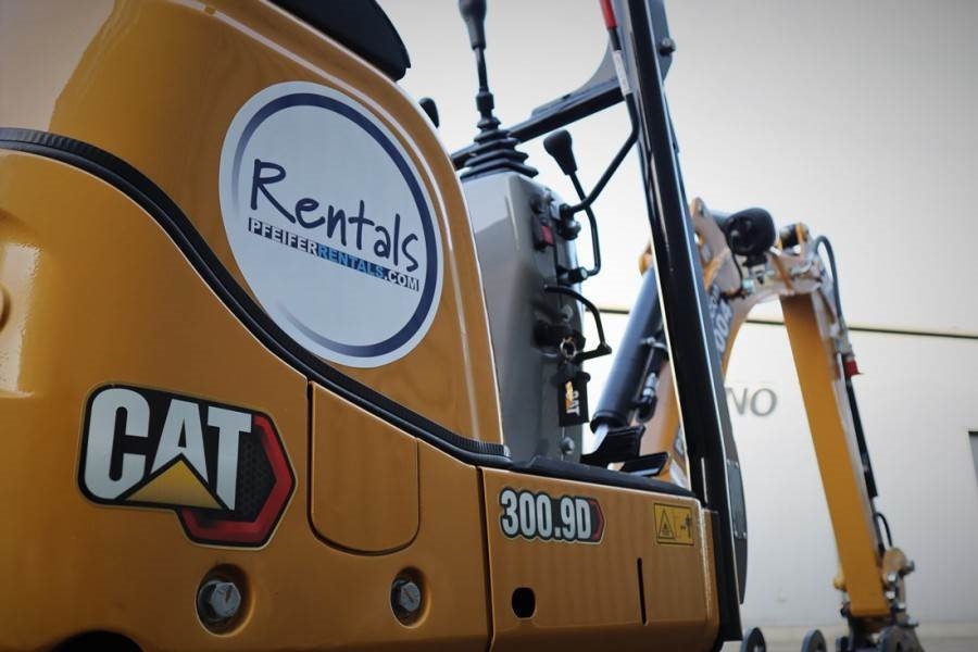 CAT 300.9D Valid inspection, *Guarantee! Hydr Quickcou