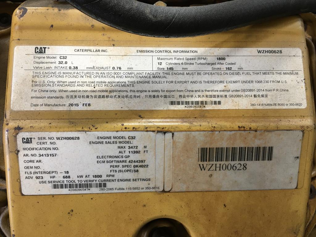 CAT C32 WZH-3413157 USED