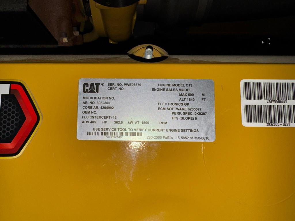 CAT DE400E0 - C13 - 400 kVA Generator New / Unused