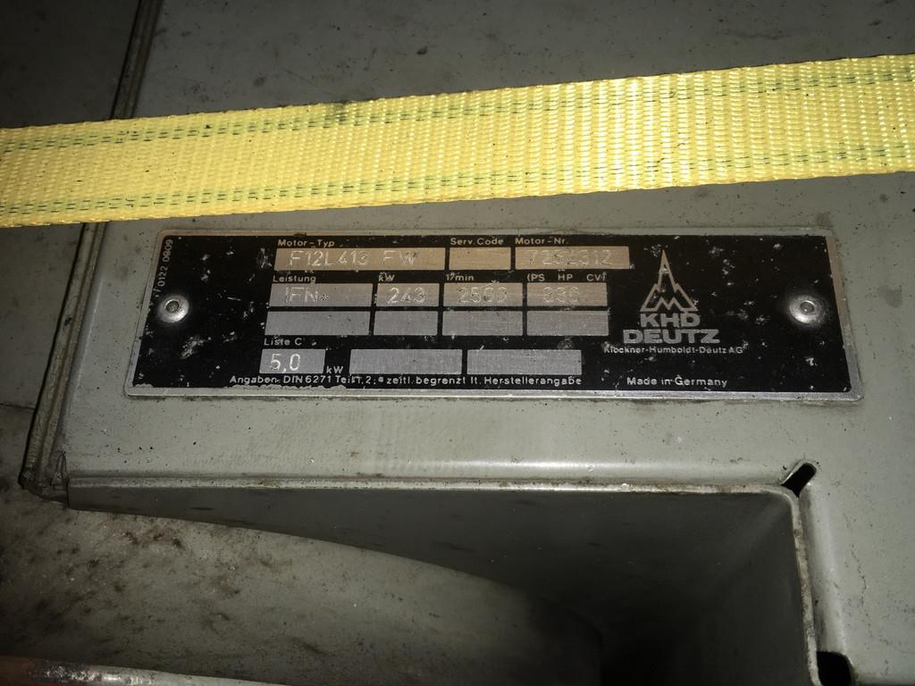 Deutz F12L413FW USED