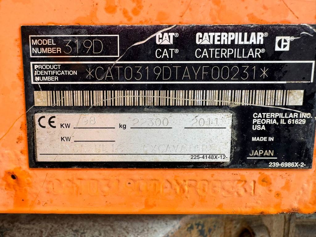 CAT 319DL