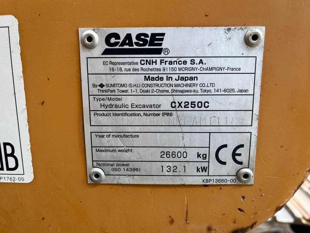 CASE CX250C