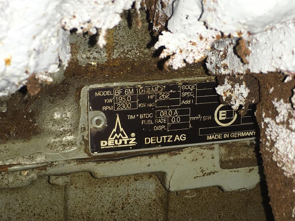 Deutz BF6M1013MCP USED