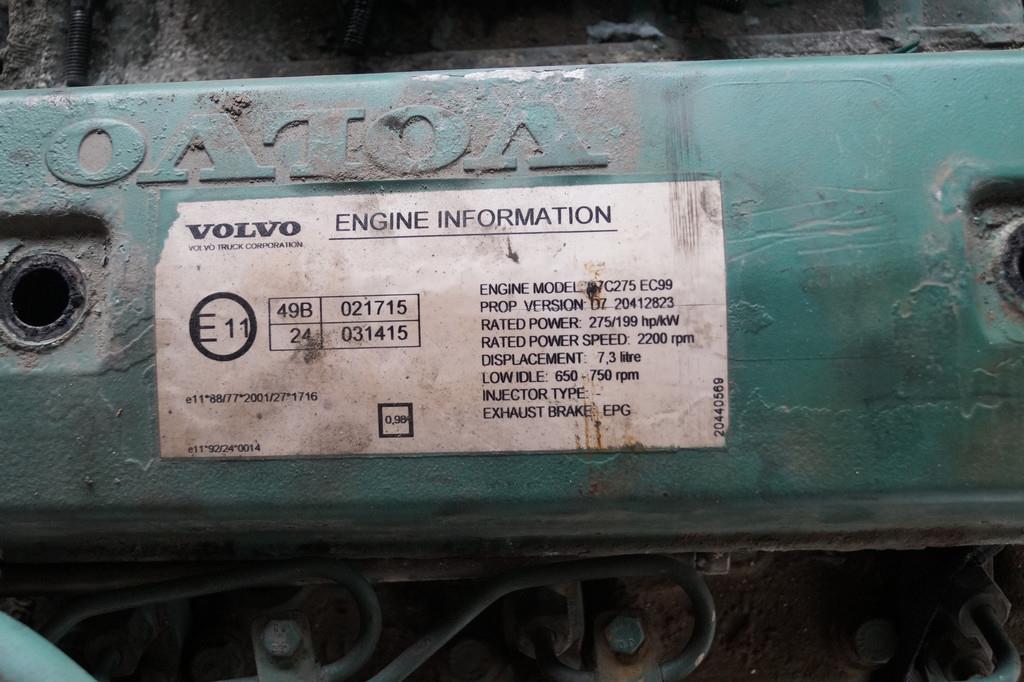Volvo D7C 275 USED
