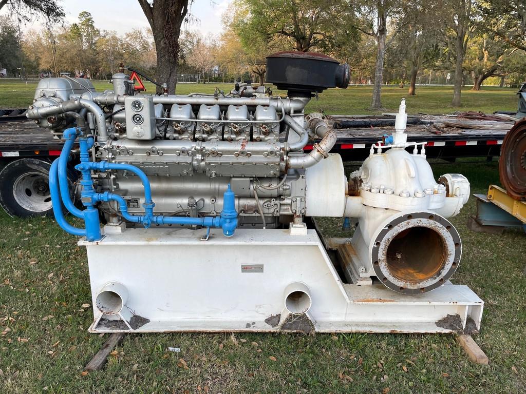 MWM D232 V12 PUMP USED