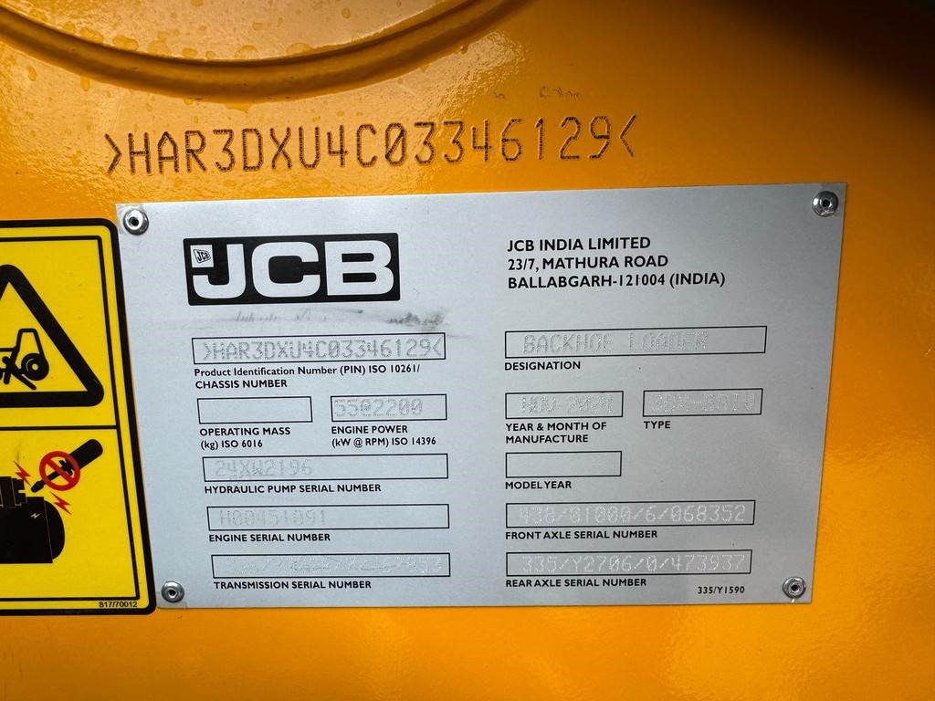 JCB 3DX Plus 4×4 – Hammerlines – Export model