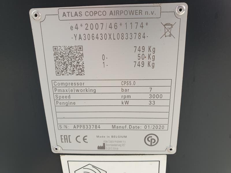 Atlas Copco CPS 5.0 - N - R