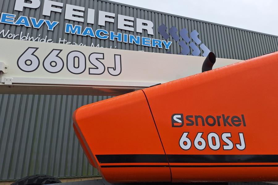 Snorkel 660SJ Valid Inspection, *Guarantee! CE, Diesel, 4x