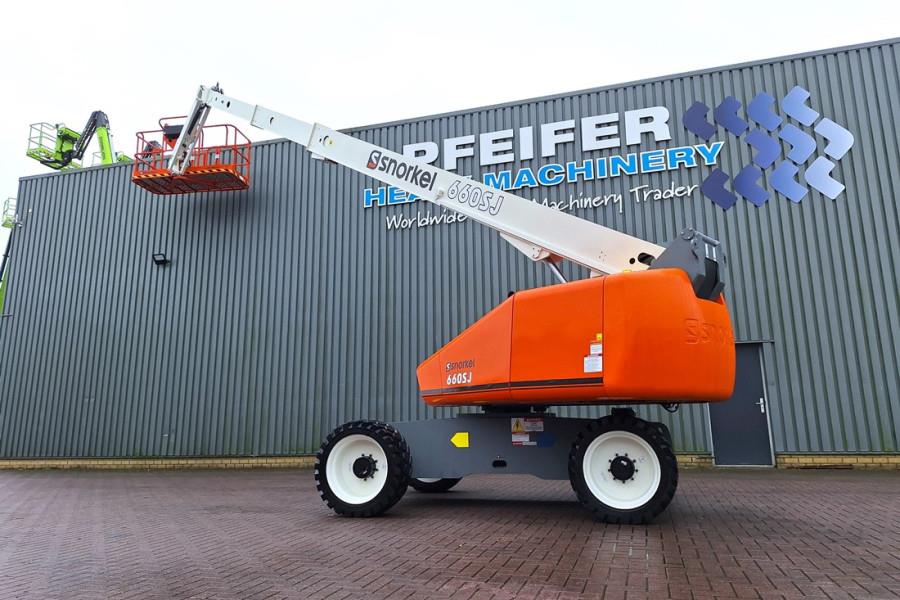 Snorkel 660SJ Valid Inspection, *Guarantee! CE, Diesel, 4x