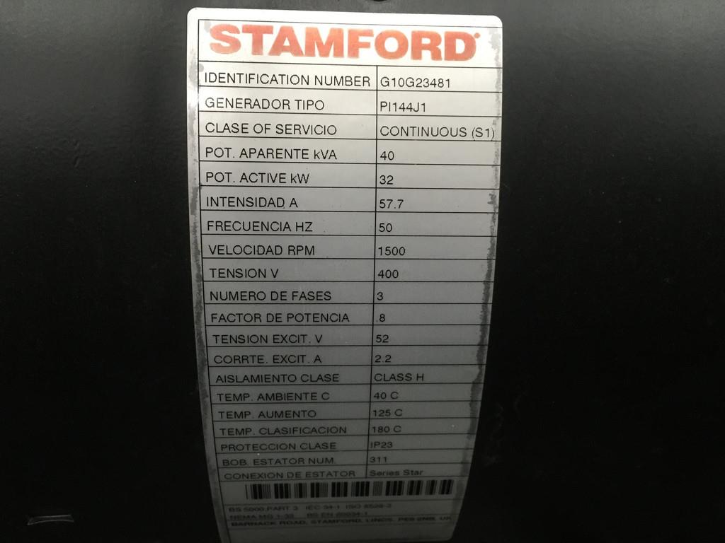 Deutz BF4L2011 GENERATOR 40KVA NEW