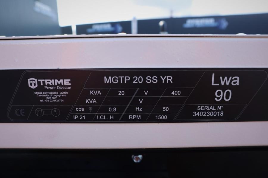 Trime MGTP 20 SS YR Valid inspection, *Guarantee! Diesel