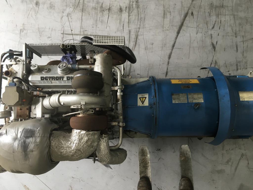 Detroit Diesel 8V92TA 8083-7405 GENERATOR 320KVA USED