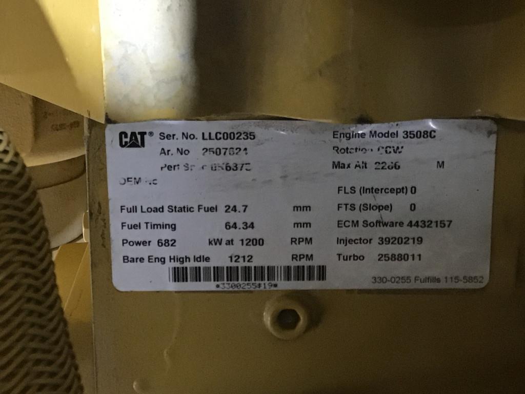 CAT 3508C LLC 250-7621 NEW