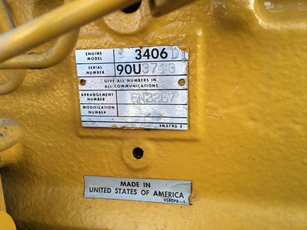 CAT 3406DI GENERATOR 225KVA USED