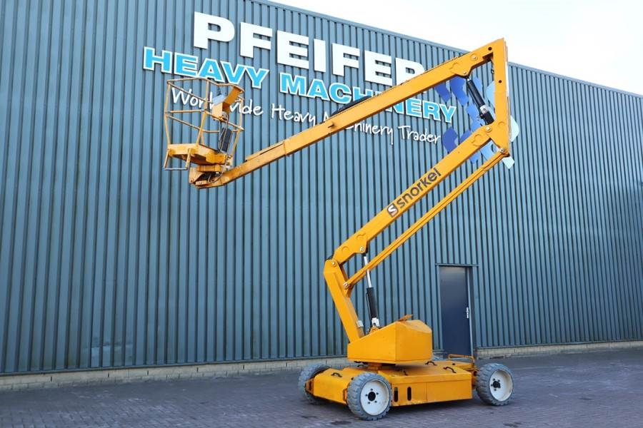 Snorkel A38E Electric, 13.5m Working Height, 6.1m Reach, 2
