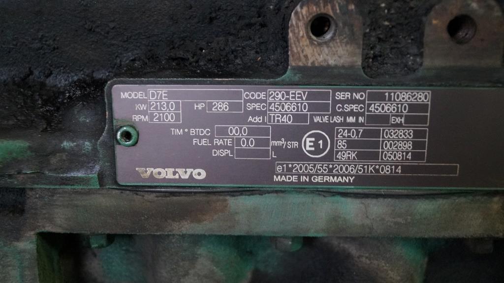 Volvo D7E 290 USED