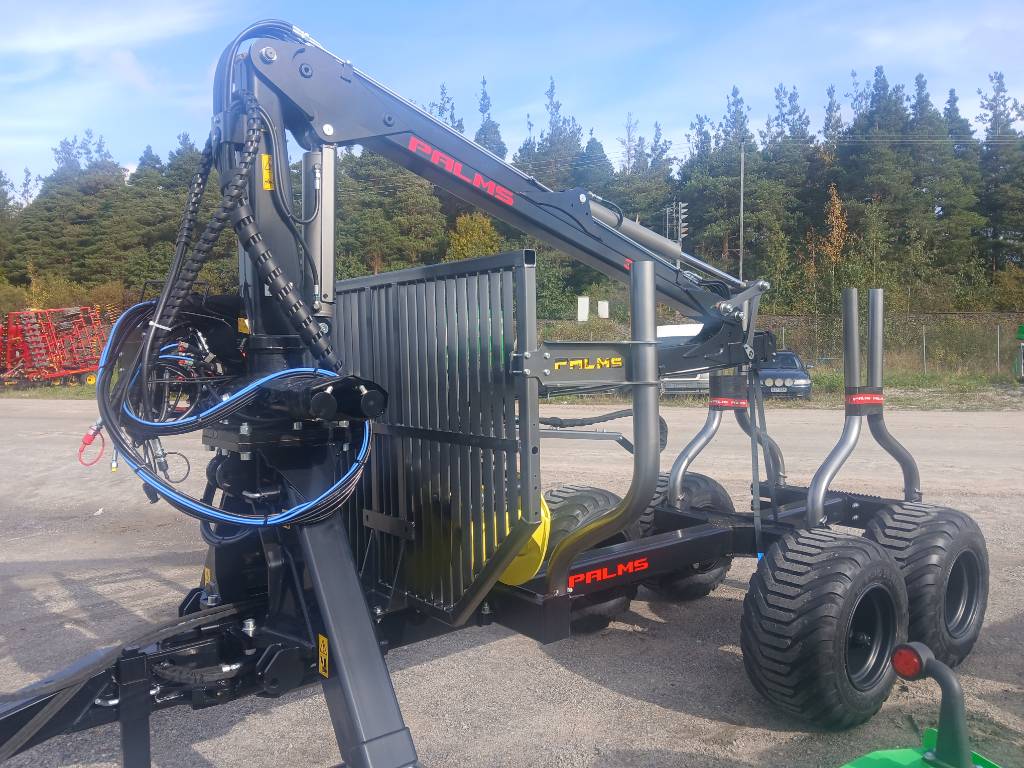 Palms Metsäkuormain paketti 3.67/8t Vaunu Heti ajoon