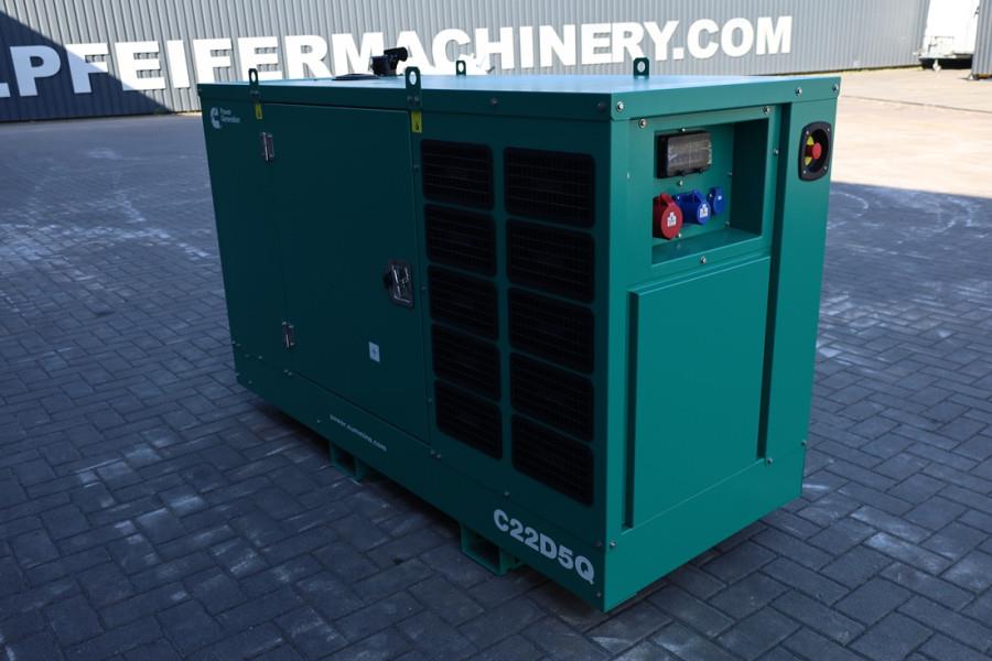 Cummins C22D5Q Declaration of Conformity, Diesel, 22kVA, A