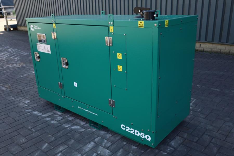 Cummins C22D5Q Declaration of Conformity, Diesel, 22kVA, A