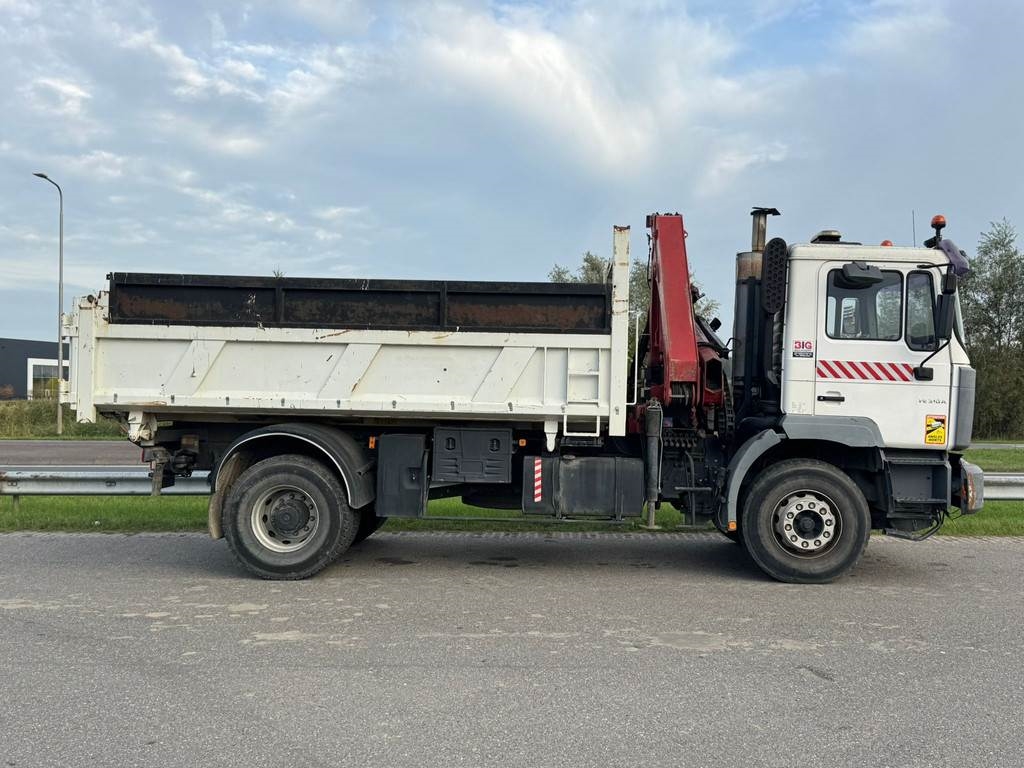 MAN 19.310 4x2 Kipper with HMF 1463K2 Crane