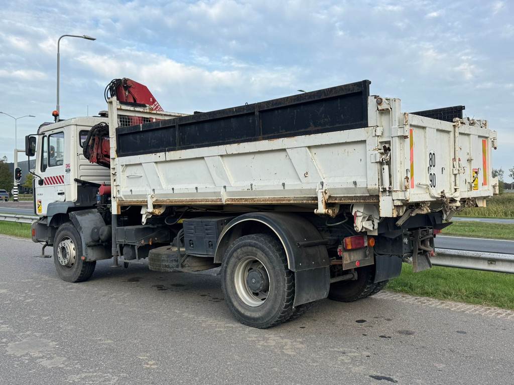 MAN 19.310 4x2 Kipper with HMF 1463K2 Crane
