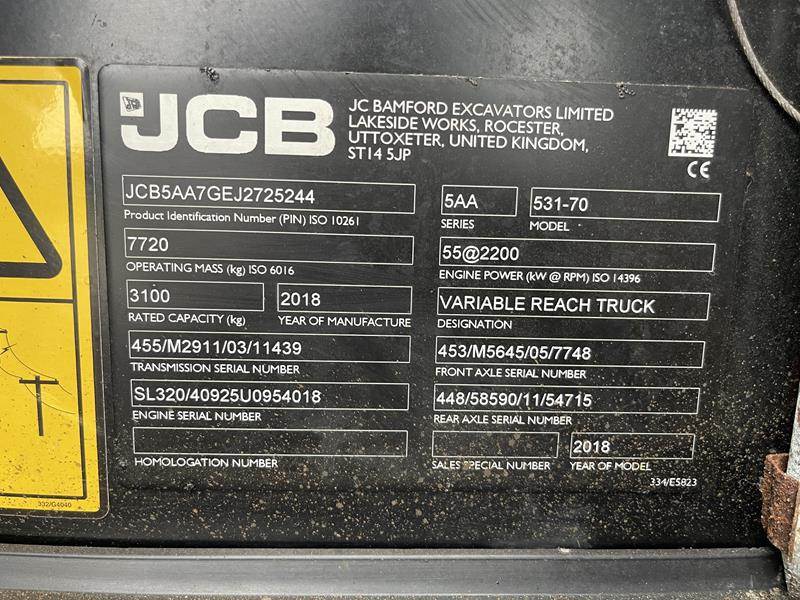 JCB 531 - 70