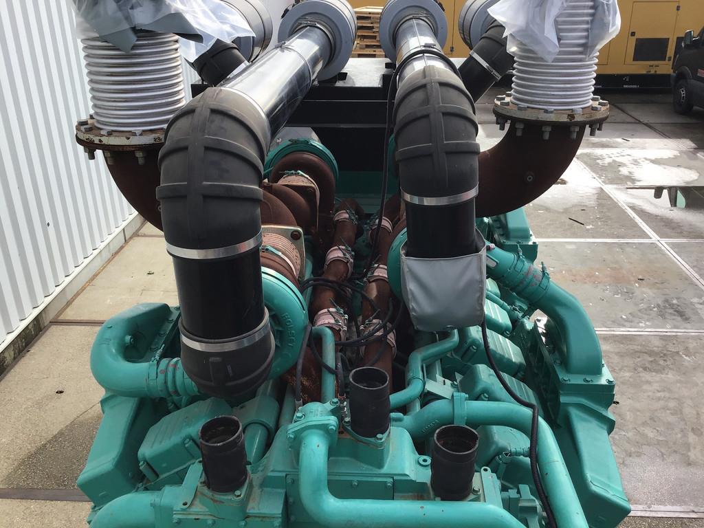 Cummins QSK60-G9 GENERATOR 2813 KVA USED