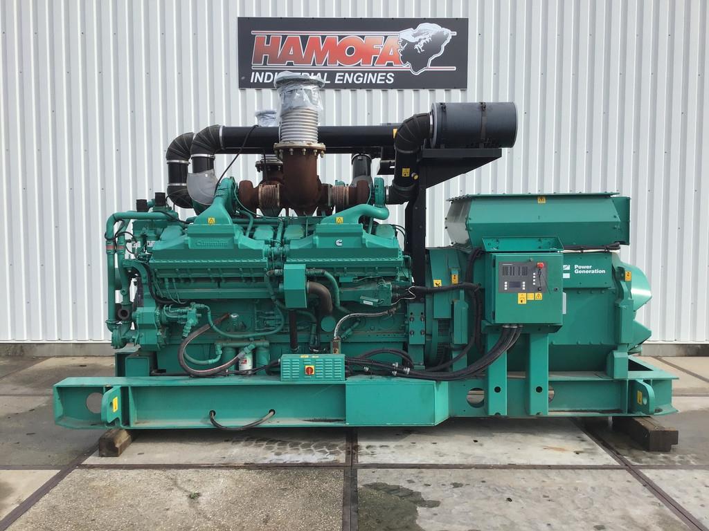 Cummins QSK60-G9 GENERATOR 2813 KVA USED