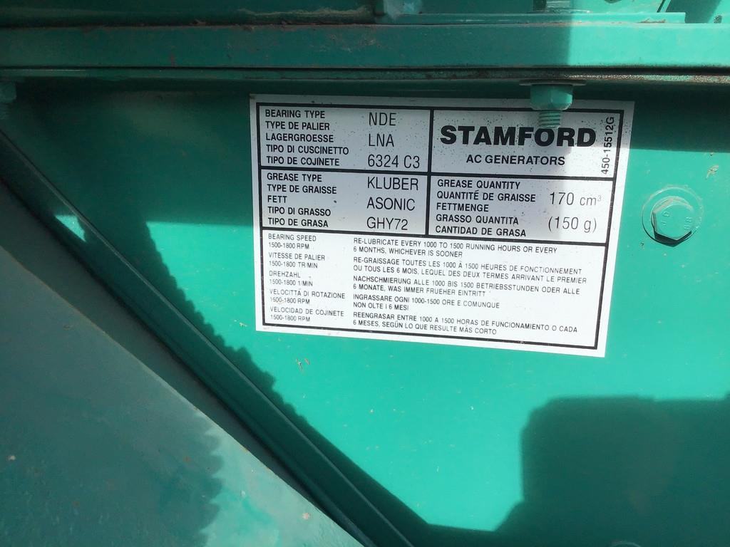 Cummins QSK60-G9 GENERATOR 2813 KVA USED