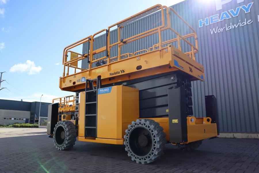 Haulotte HS18EPRO Full Electric 4x4 Drive, Versatile Use: O