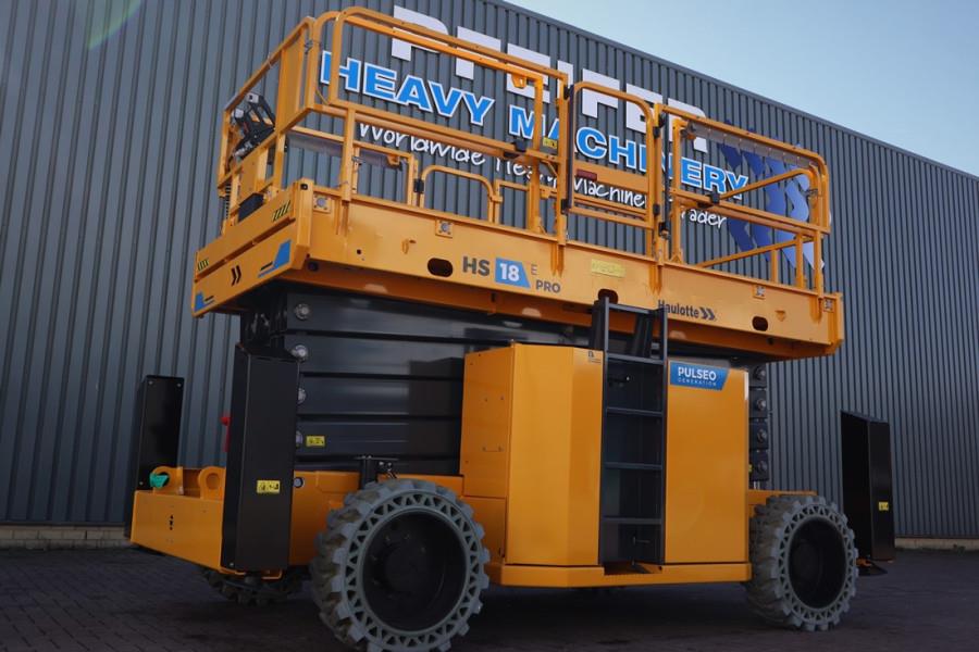 Haulotte HS18EPRO Full Electric 4x4 Drive, Versatile Use: O