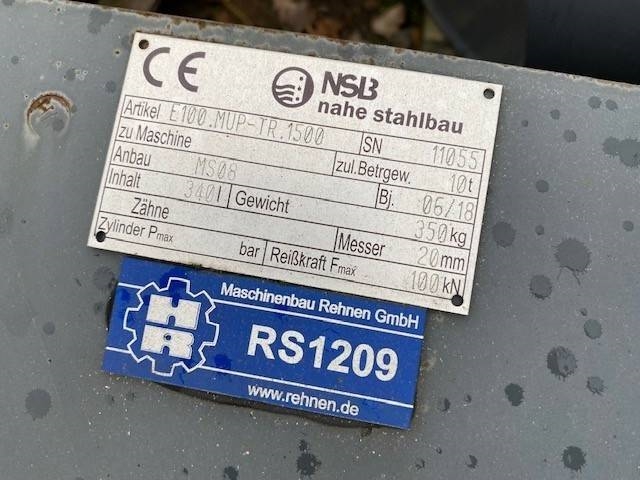 [Other] (99001533) 1.50 m starrer Grabenlöffel / digging