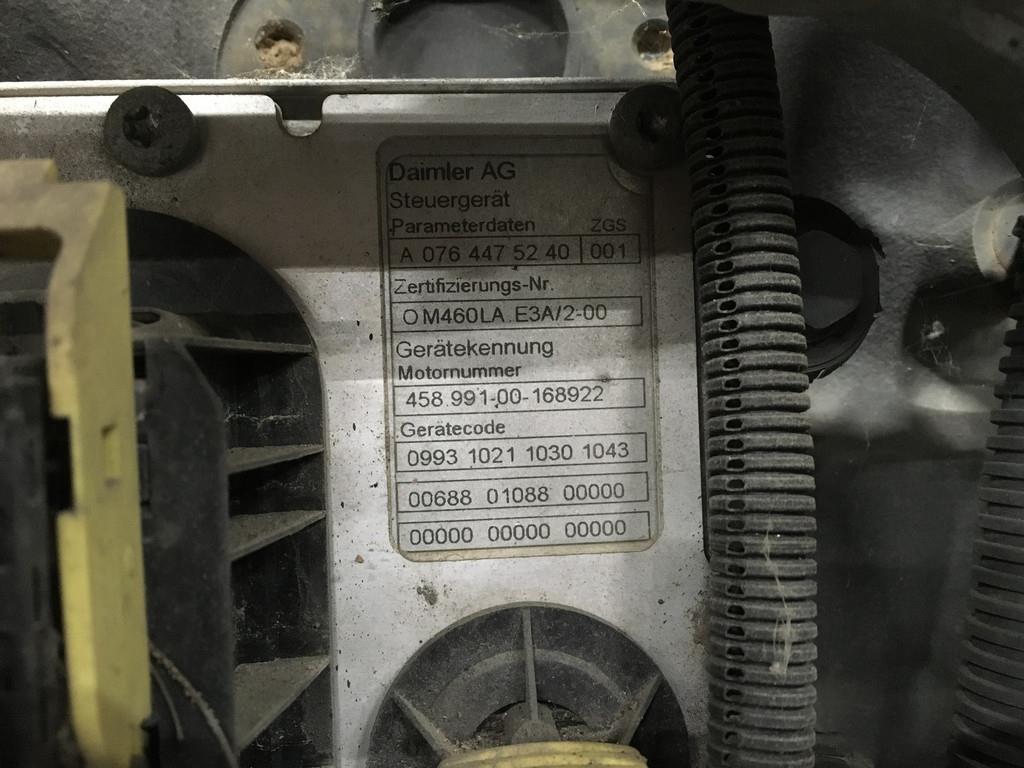 Mercedes-Benz OM 458.991 USED