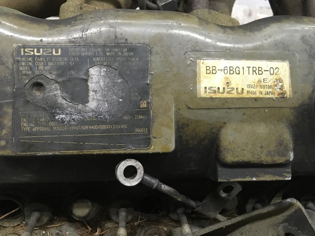 Isuzu 6BG1TRB-02 USED