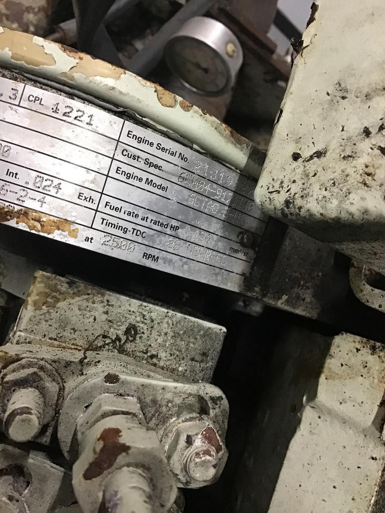 Cummins 6C8.3M CPL1221 USED