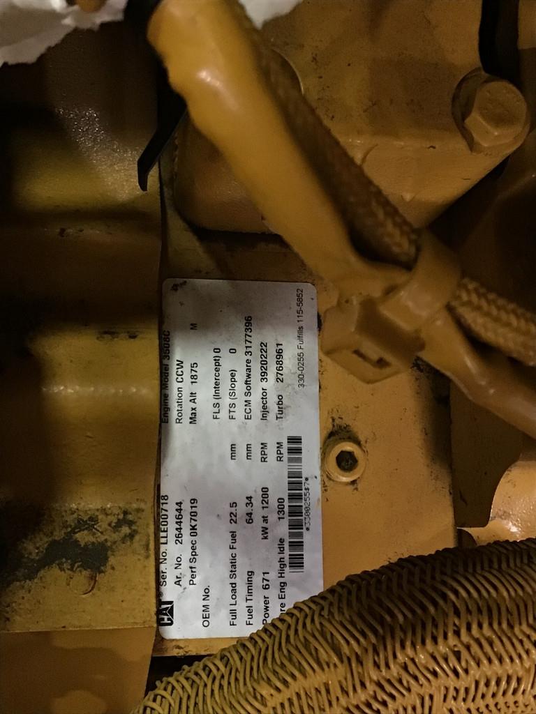 CAT 3508C LLE-2644644 USED