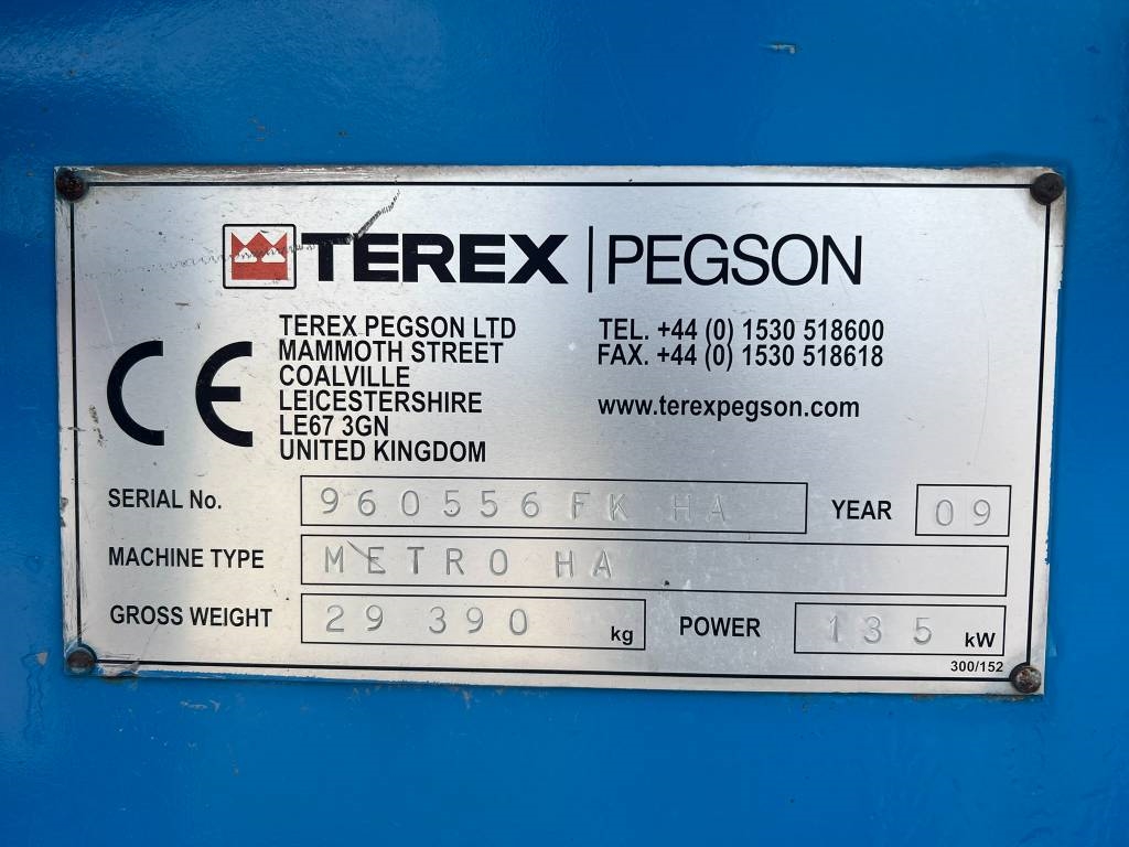 Terex Pegson METROTRAK HA