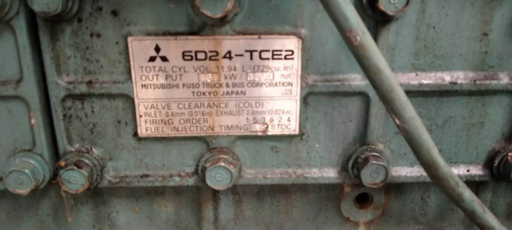 Mitsubishi 6D24-TCE2 USED