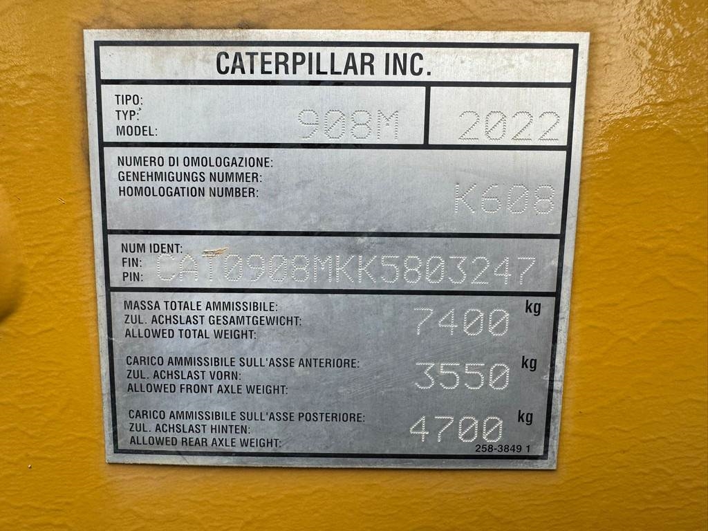CAT 908M
