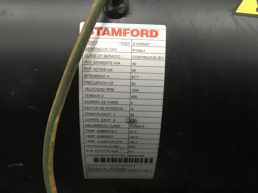 Deutz BF4L2011 GENERATOR 40KVA NEW