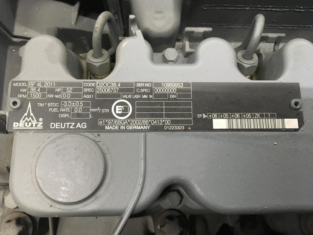 Deutz BF4L2011 GENERATOR 40KVA NEW