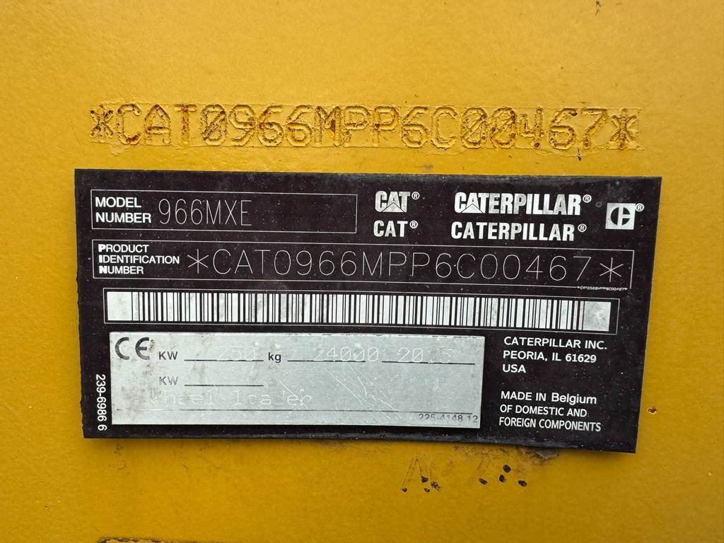 CAT 966M XE | 3th function