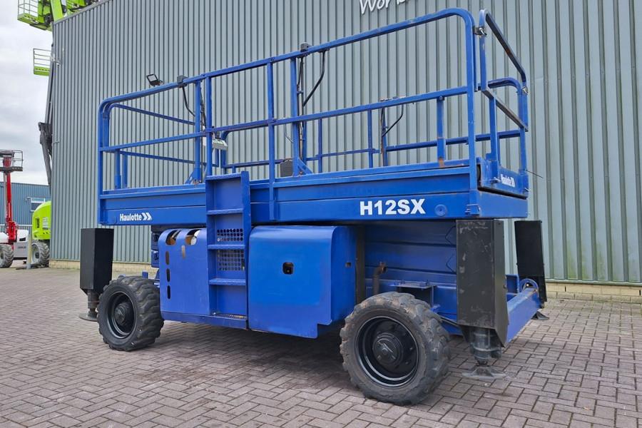 Haulotte H12SX Diesel, 4x4 Drive, 12m Working Height, 700kg