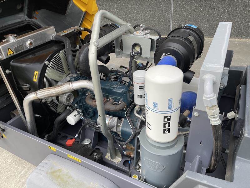 Atlas Copco XAS 68 KD - N WHEELS W.B. DIN EYE